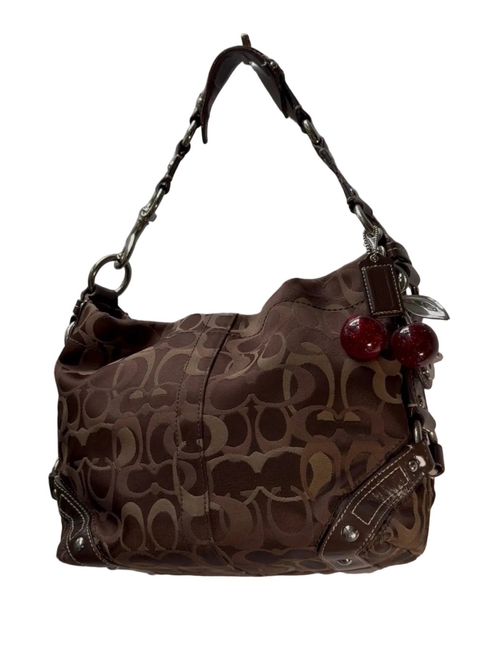 Coach Carly Brown Optic C  Shoulder Bag